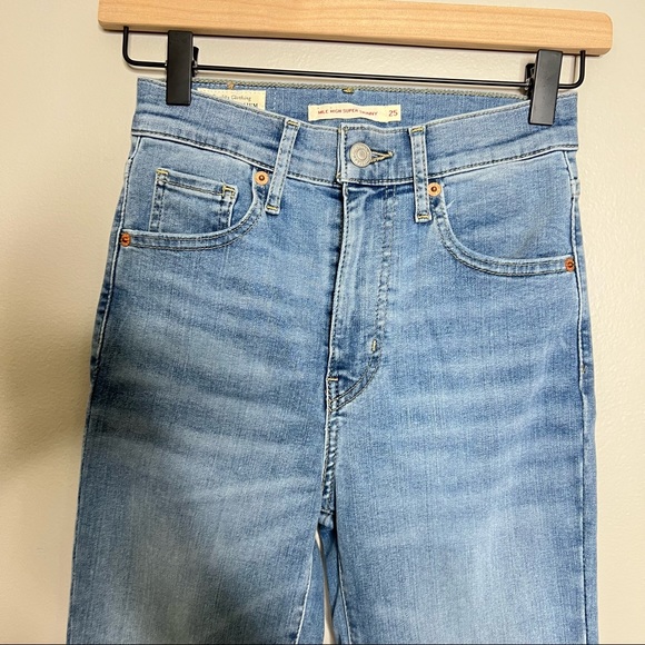 Levi’s Mile High Super Skinny Women’s Jeans size 25 - Picture 13 of 16